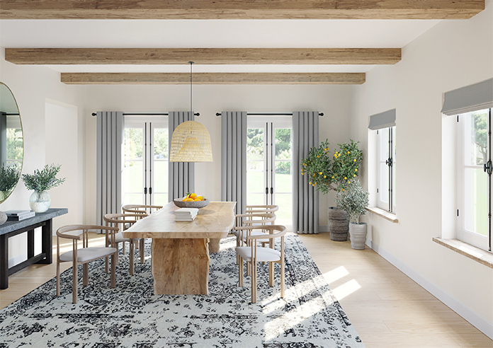 Stamford, Dove - Made to Measure Curtains - Image 5